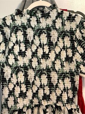 Elliatt Floral Smocked Mini Dress Size 1X